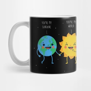 My world and sunshine Mug